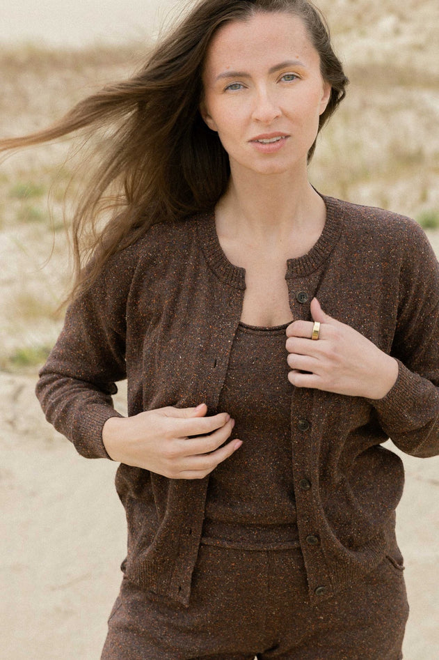 Sabbia Tank Top Chocolate