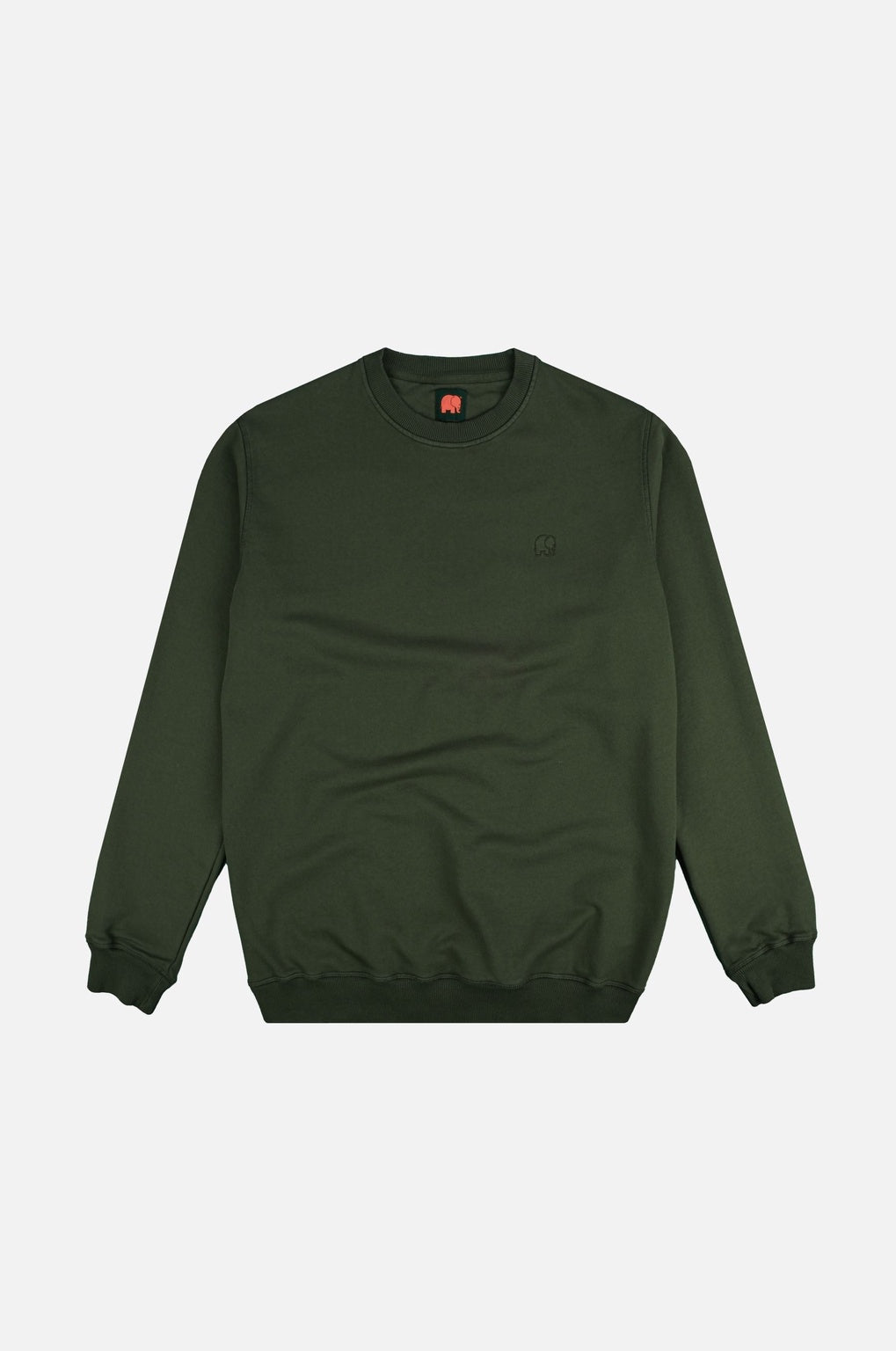 Essential Garment Heavyweight Sweater Kombu Green