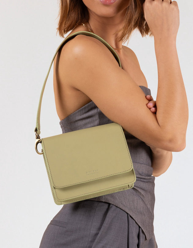 Audrey Mini Laukku Tea Green