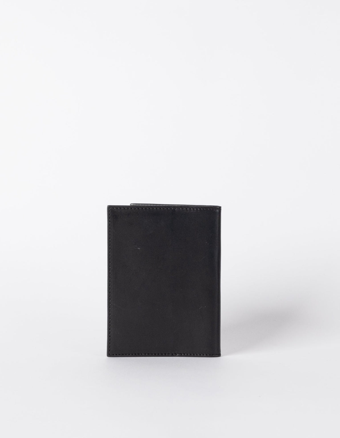 Passport Holder Classic Leather Black