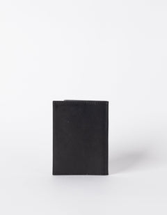 Passport Holder Classic Leather Black