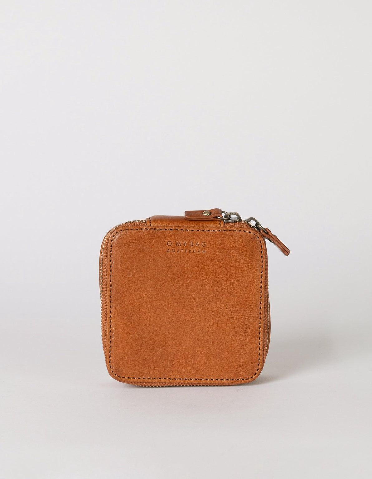 Jewelry Box Cognac Classic Leather