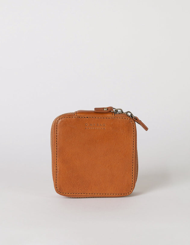Jewelry Box Cognac Classic Leather