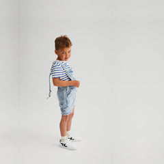 Kids' Zèta Sneakers White / Marine