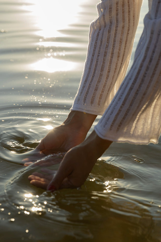 Sole Linen Cardigan White