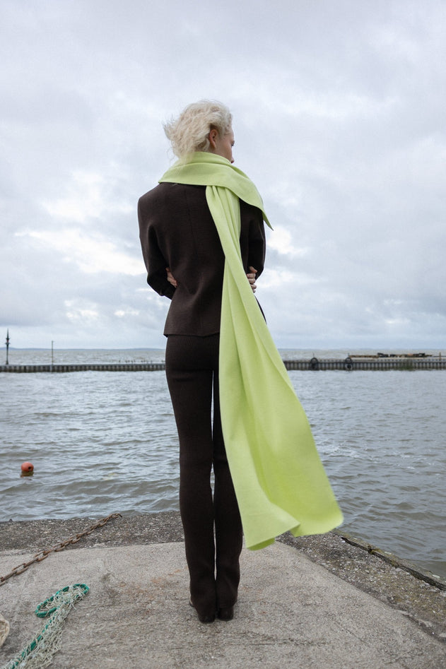 Via 100% Merino Scarf Limone