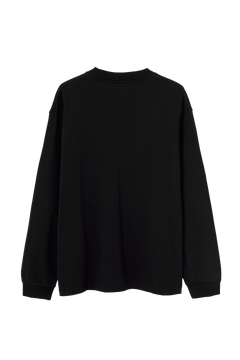 Black Mask Long Sleeve T-Shirt Black