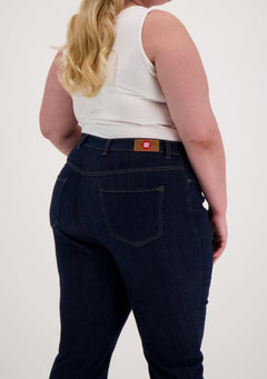 Caramel+ High Waist Jeans Dark Blue