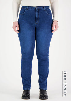 Caramel High Waist Super Stretch Jeans Blue