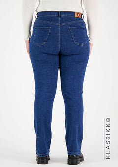 Caramel High Waist Super Stretch Jeans Blue