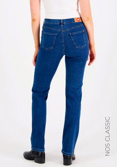 Caramel High Waist Super Stretch Jeans Blue