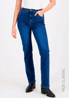 Caramel High Waist Super Stretch Jeans Blue