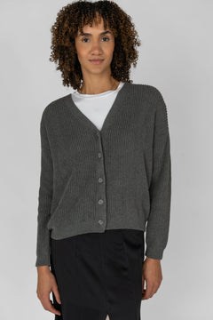 Short Cardigan Grey