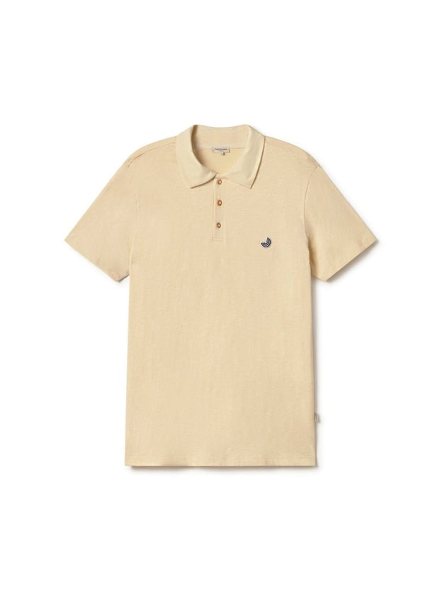 Castlegregory Polo Shirt Vintage Ecru - IVALO.COM
