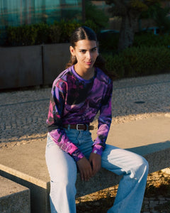 Casual Chic Print Shirt Marble - IVALO.COM
