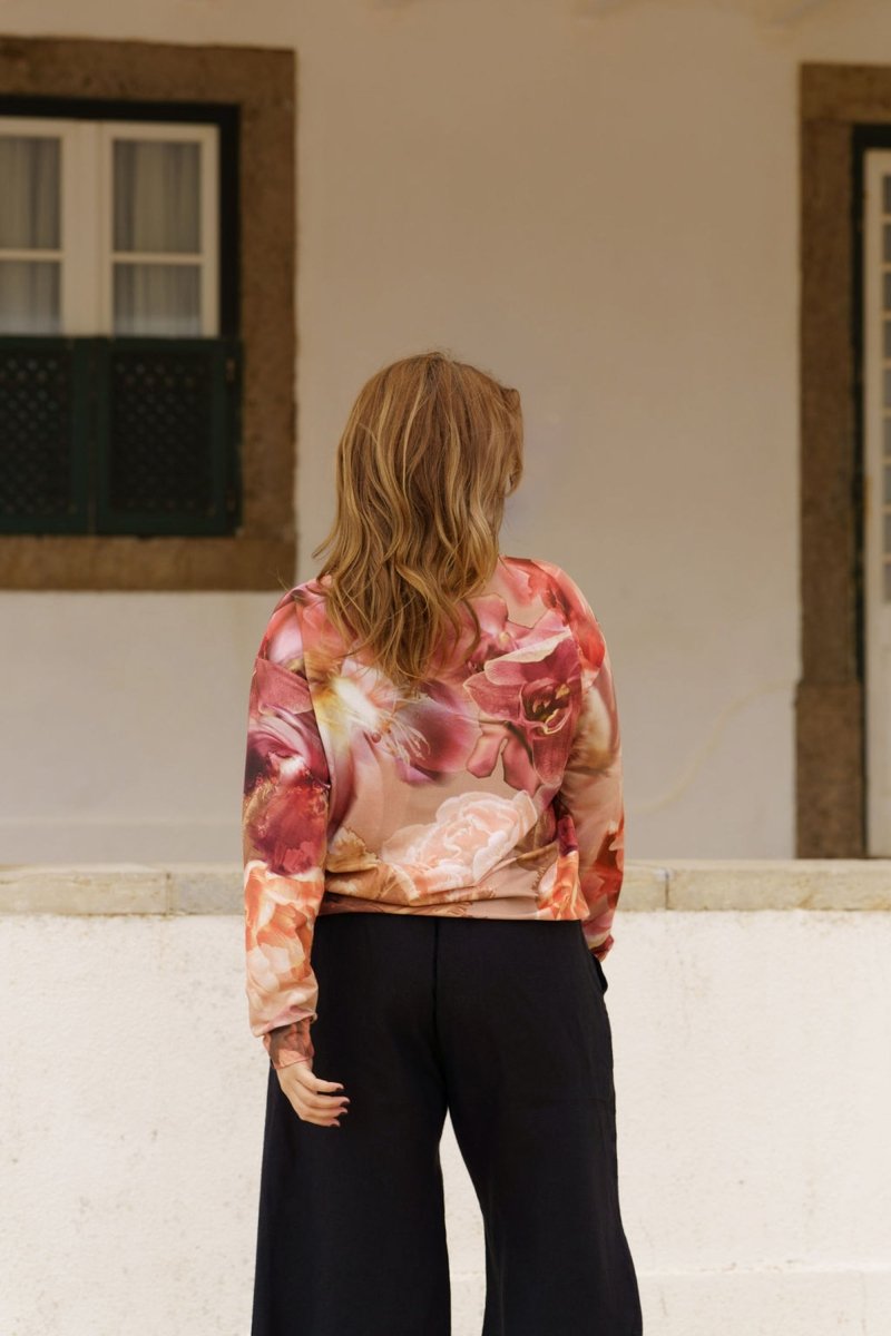 Casual Chic Print Shirt Renée - IVALO.COM