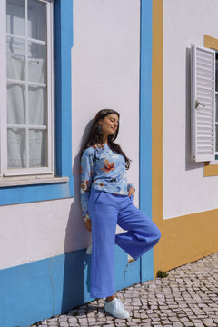 Casual Chic Print Shirt Serein