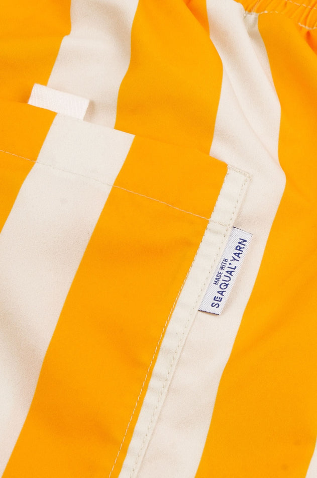 Beach Club SEAQUAL®YARN Swim Trunks Golden Yellow