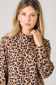 Kauri Shirt Leopard Print