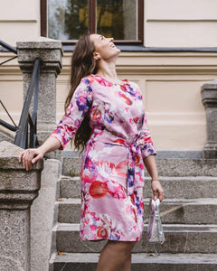 Classic Dress Coral Reef Pink - IVALO.COM