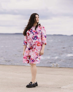 Classic Dress Coral Reef Pink - IVALO.COM