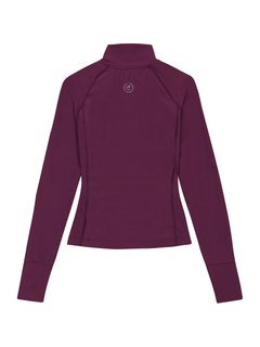 Elevate Long Sleeve Sport Top Deep Purple