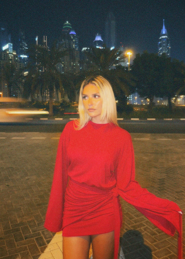 Hera Mini Dress - Red