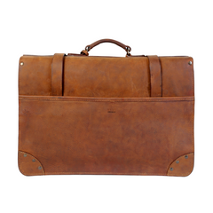 Leather Duffle Bag Mod 118 Heritage Brown