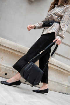 Maxi Saddle Bag No. 408 Black