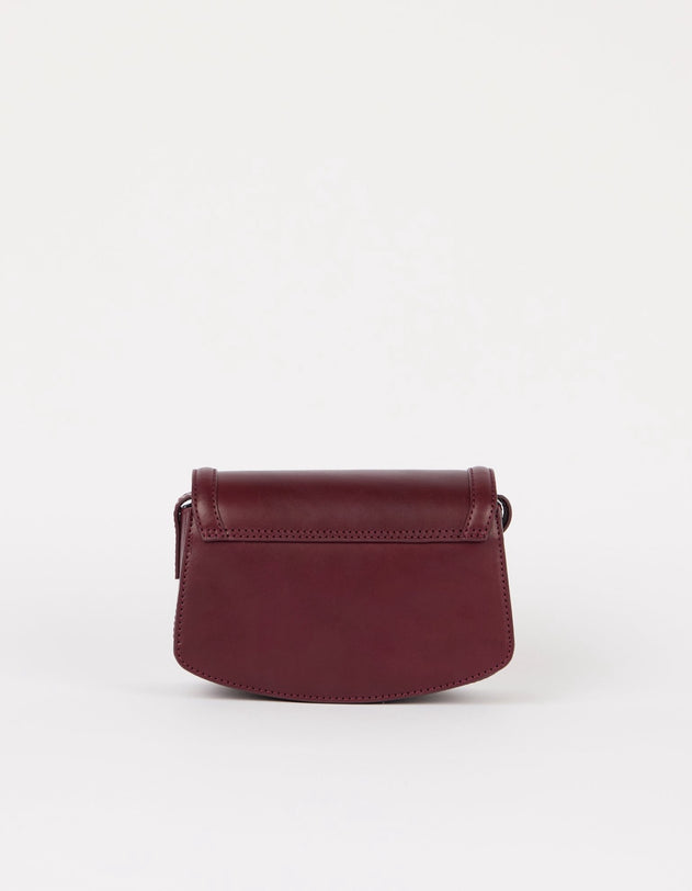 Kendalini Bag Classic Leather Dark Cherry