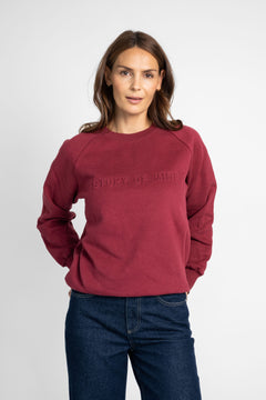 Story Of Mine Sweatshirt Bordeaux
