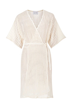 Sole Linen Beach Dress White