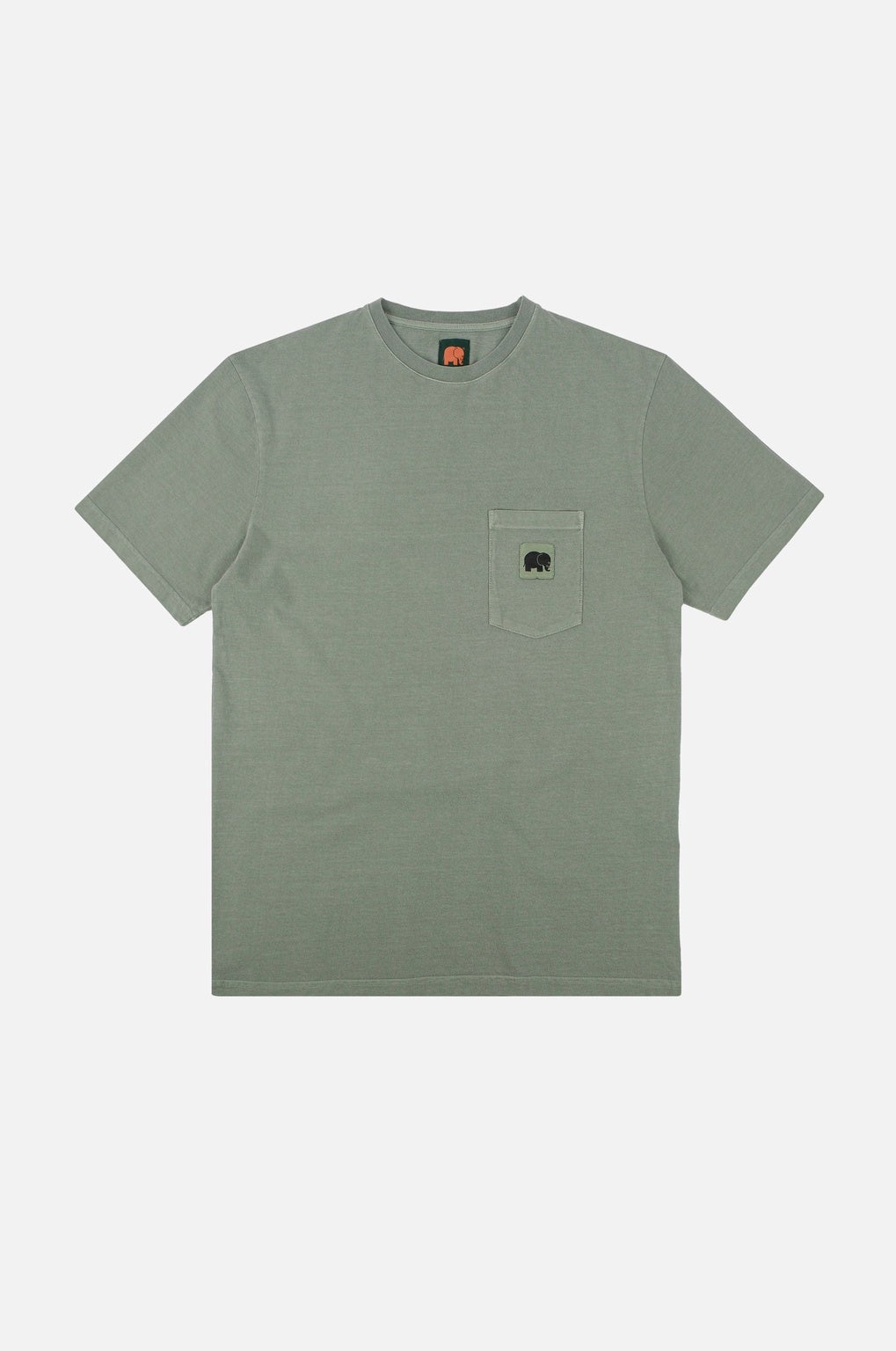 Garza Pigment T-Shirt Silver Green