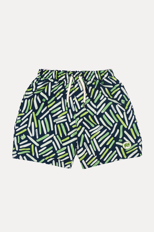 Strokes SEAQUAL®YARN Swim Trunks Seaweed Green