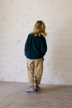 Kid's Galina Terry Pants Beige