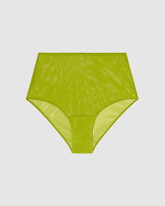 Mesh Highwaist Briefs Matcha