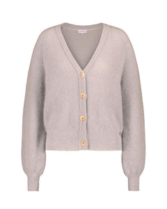 Elsie Mohair Cardigan Harbor Mist