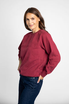 Story Of Mine Sweatshirt Bordeaux