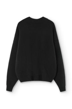 Gaudia Sweater Batwing Sleeve Merino Wool Black