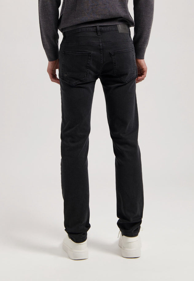 Dunn Low Tapered Jeans Stone Black