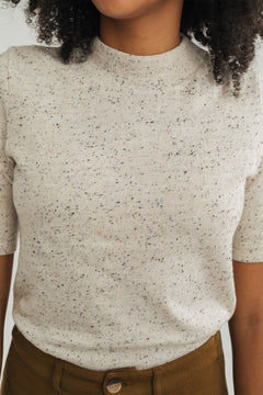 Damerow T-Shirt Neps Ecru