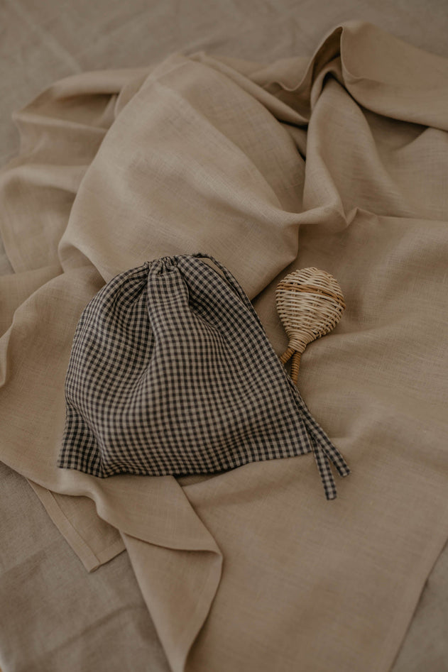 Linen storage bag set
