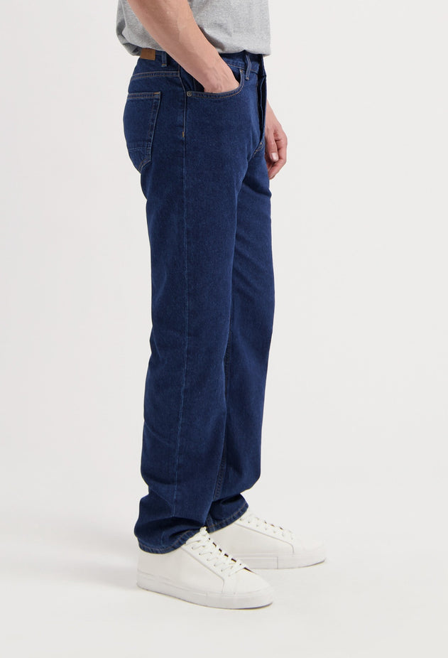 John Mid Straight - Stone Indigo