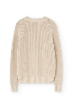 Golah Short Cardigan Natural White