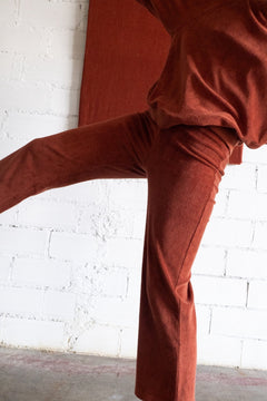 Gloria Terry Trousers Mars Red