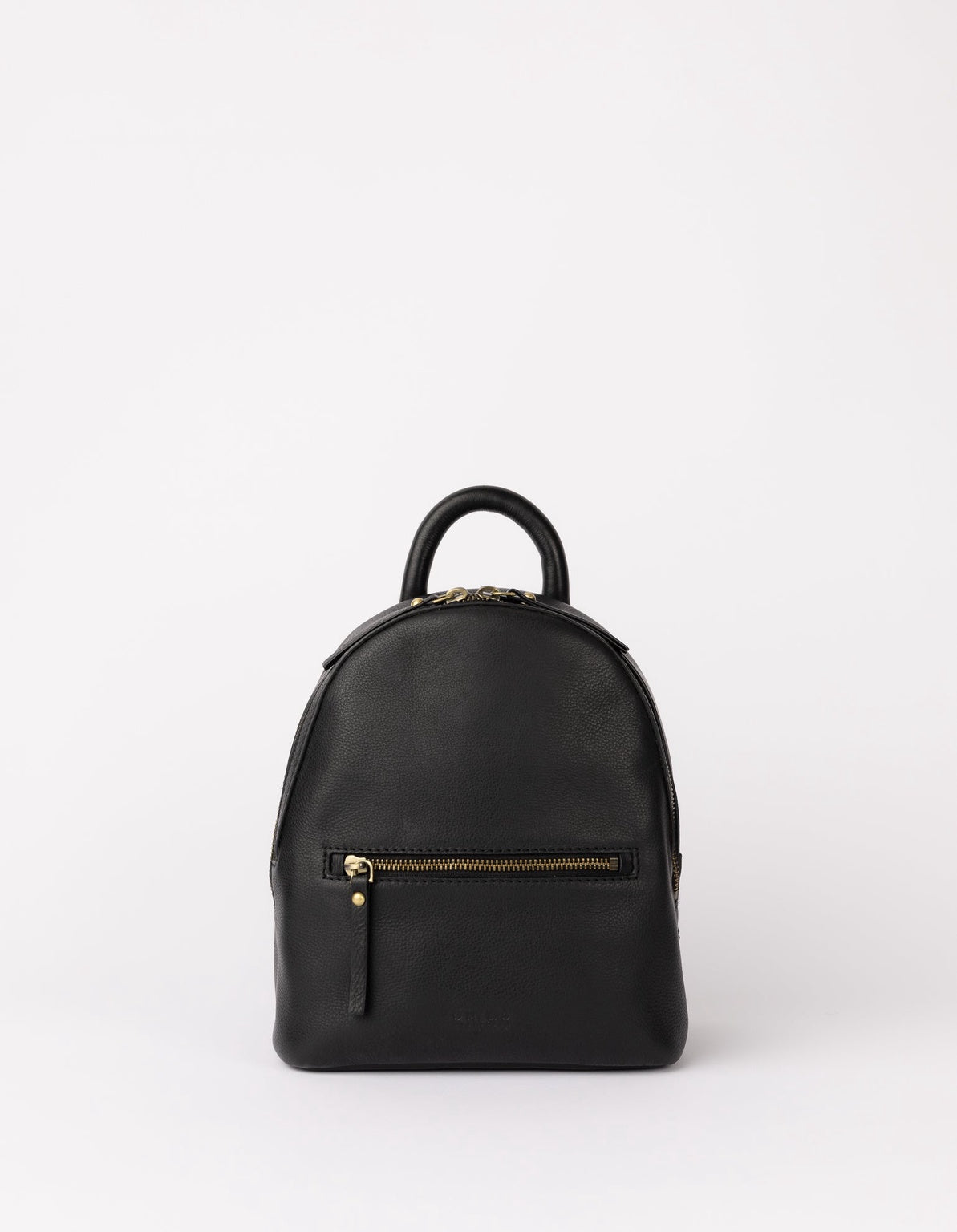 Ivy Mini Backpack Soft Grain Leather Black
