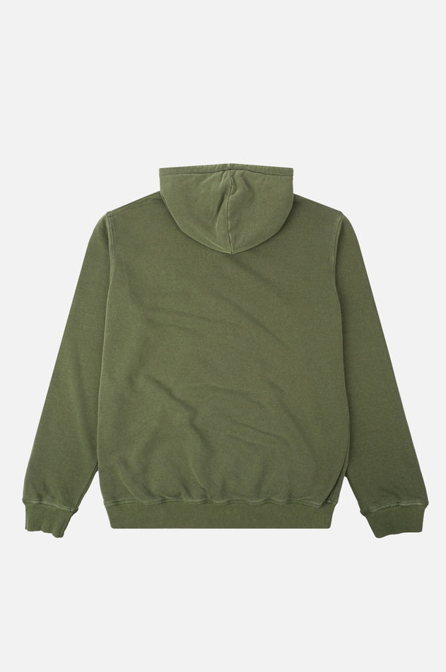Aroes Pigment Heavyweight Hoodie Oak Green