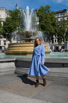 Blue Breeze Raincoat Light Blue