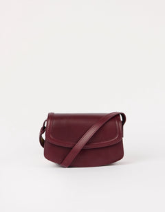 Kendalini Bag Classic Leather Dark Cherry
