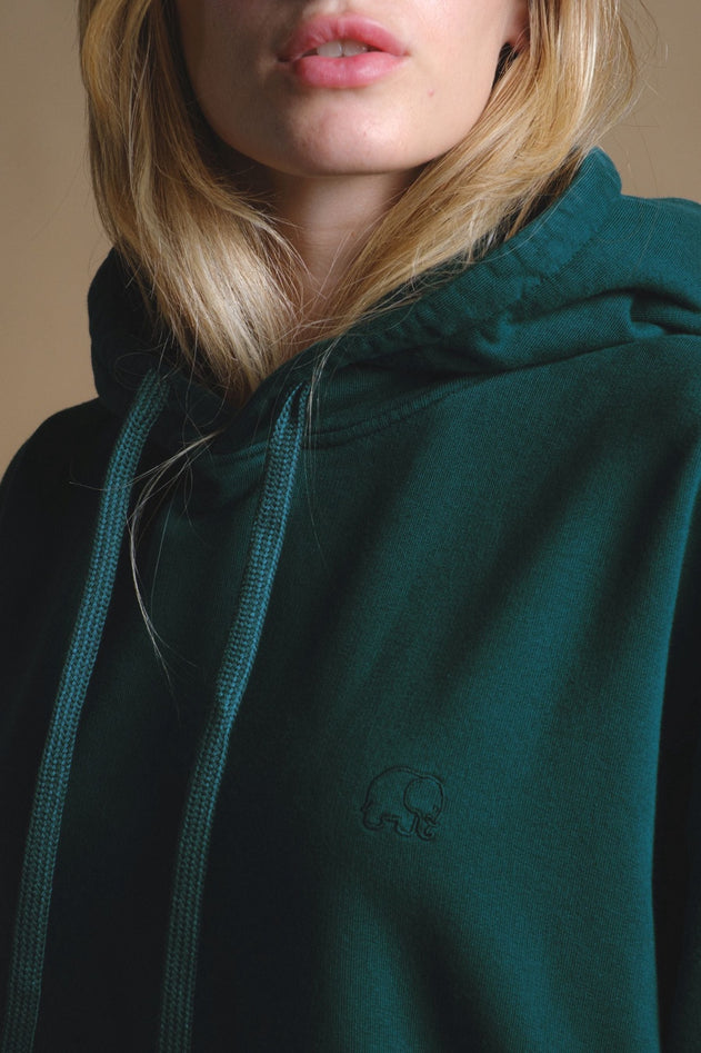 Women's Essential Garment Heavyweight Oversized Hoodie Botanical Garden